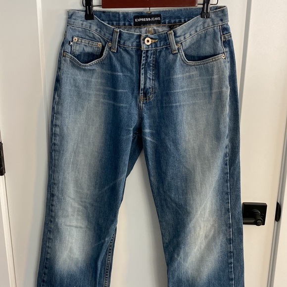 Express Low Rise Boot 100% Cotton Y2K EUC - Picture 2 of 13